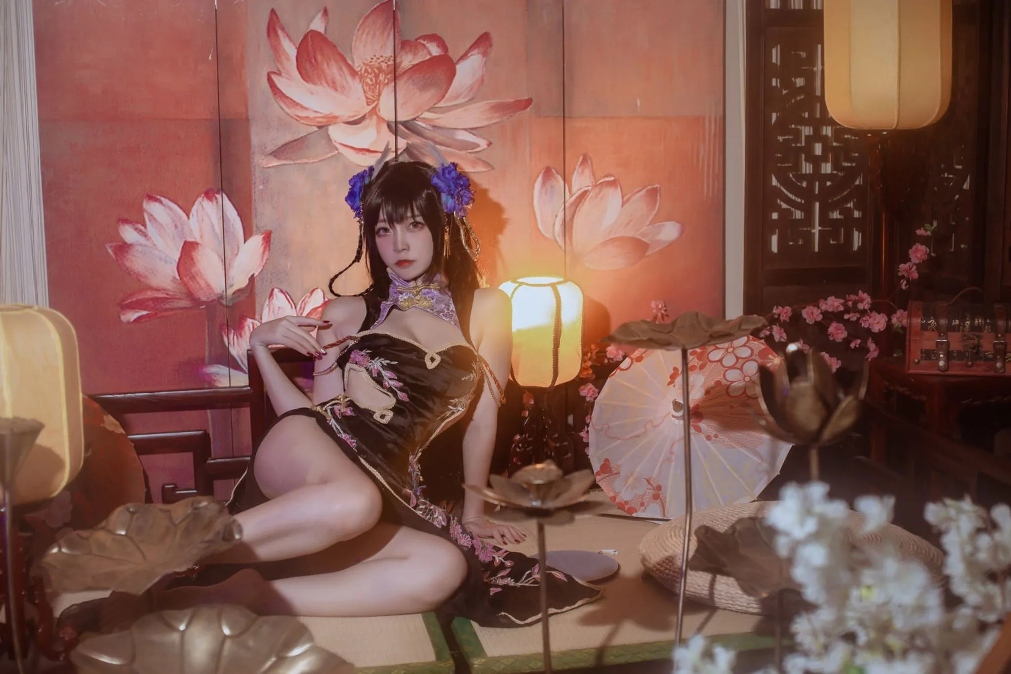 图片[2]-No.187 – 碧蓝航线 比叡 红梅垂香 [24P]-coswz-cos王者