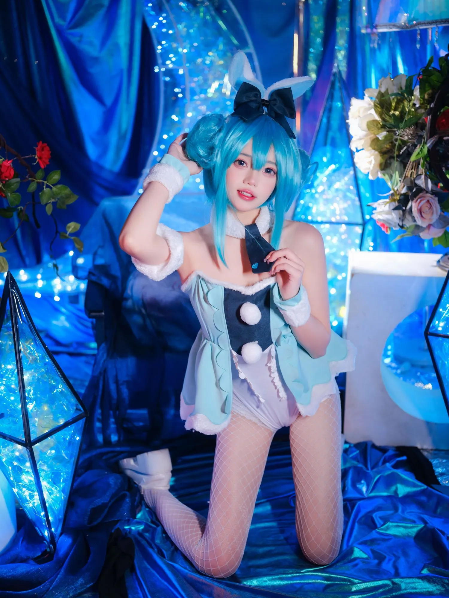No.002 – Miku初音未来 兔女郎 [13P]-图妖社