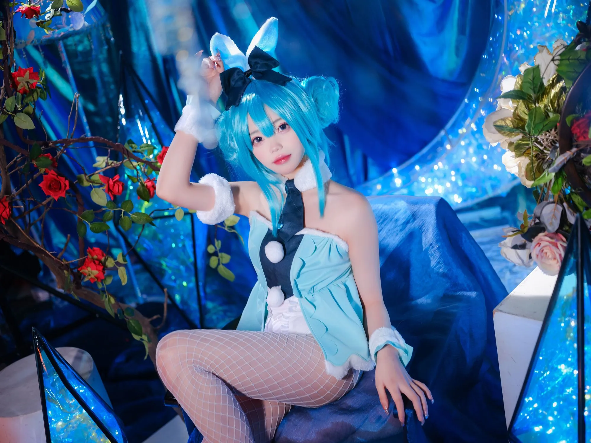 图片[2]-No.002 – Miku初音未来 兔女郎 [13P]-coswz-cos王者