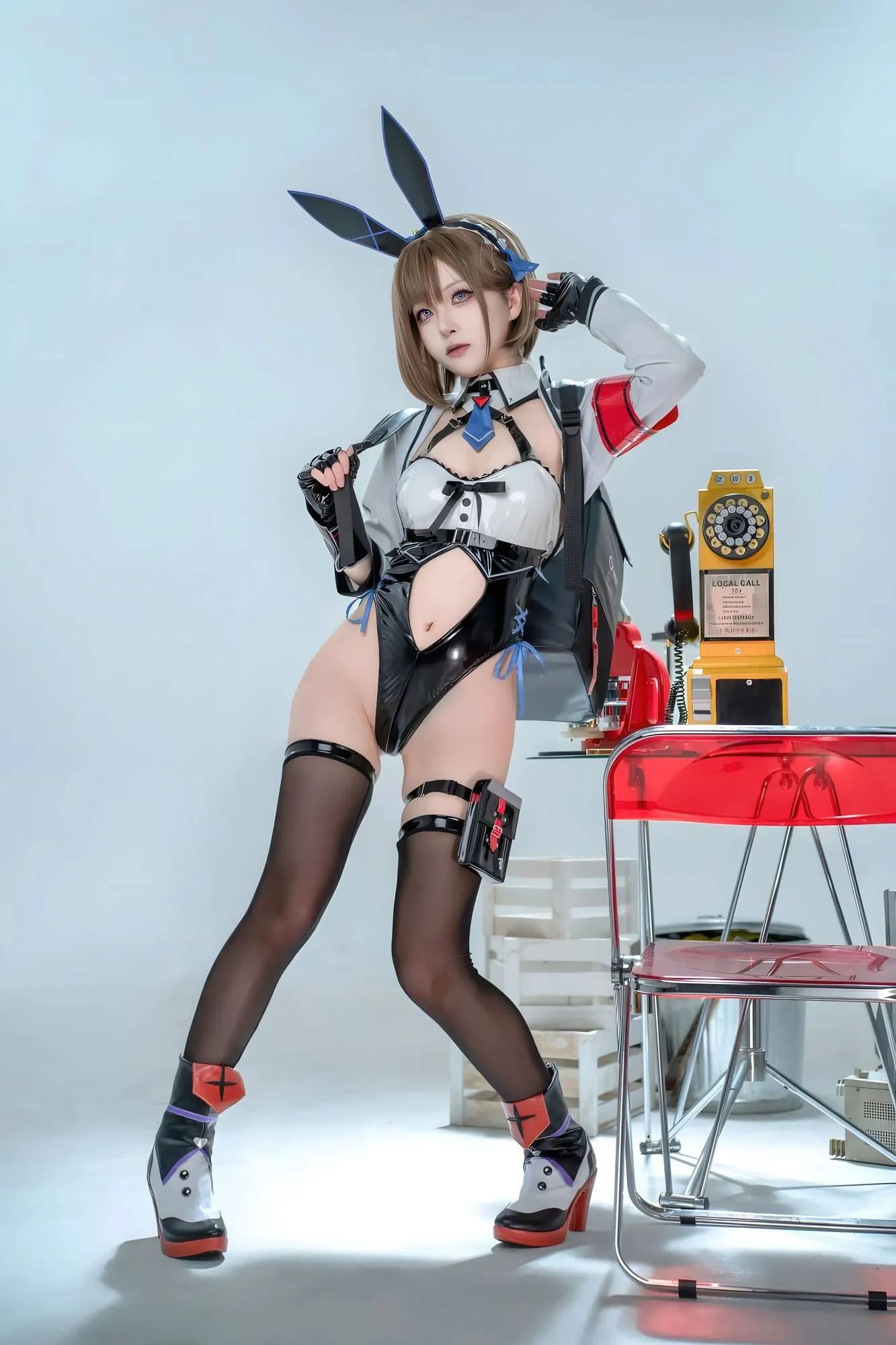 No.022 – 外卖兔女郎 小葵 [40P]-图妖社
