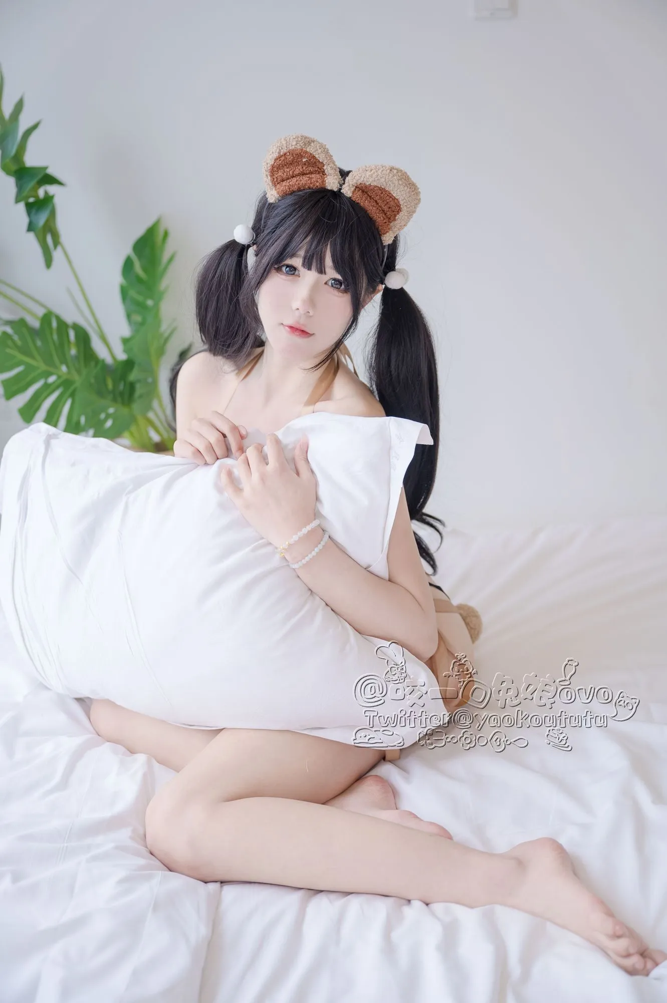 No.025 – 小熊睡衣 [60P]-图妖社