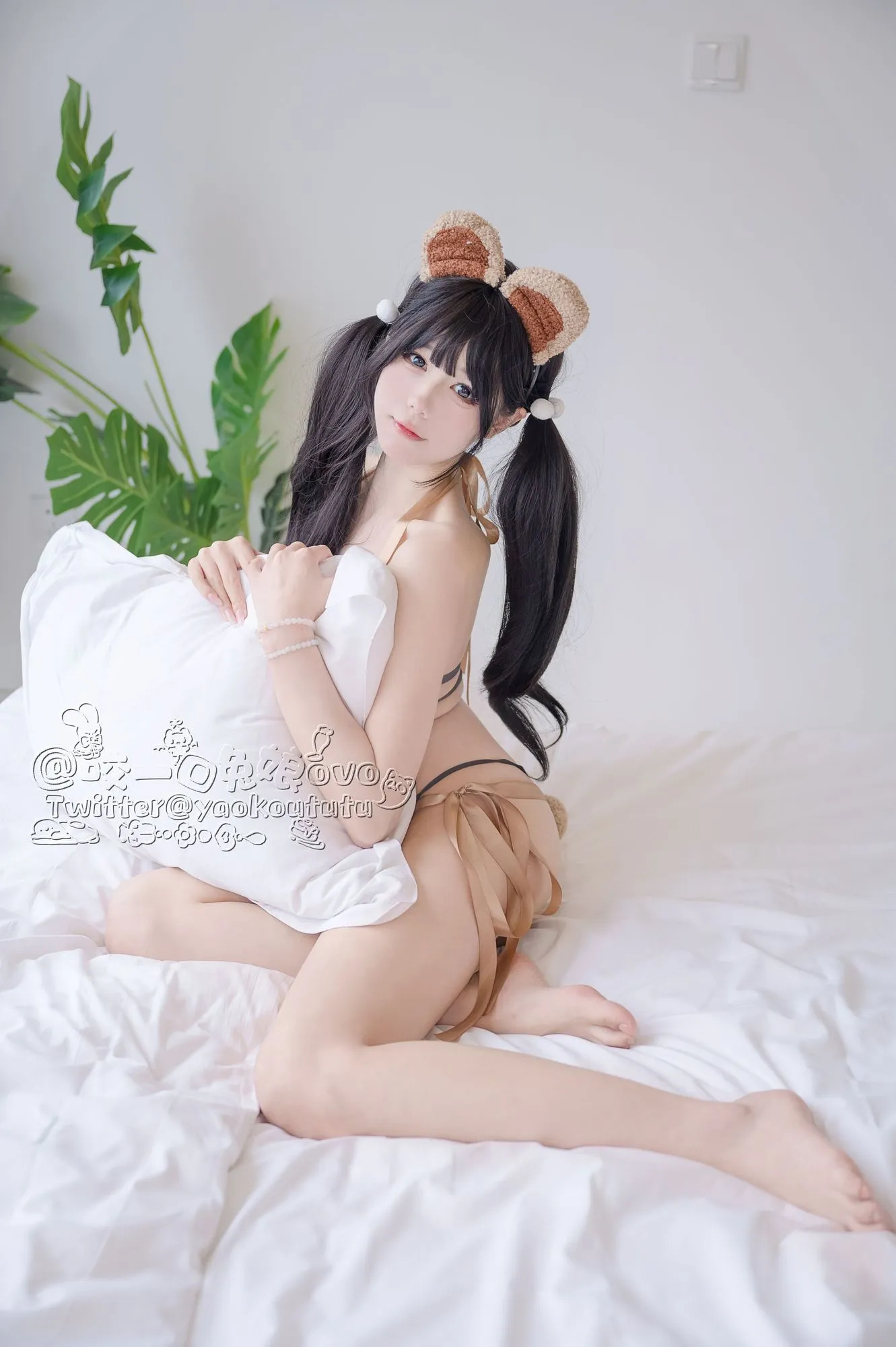 图片[2]-No.025 – 小熊睡衣 [60P]-coswz-cos王者