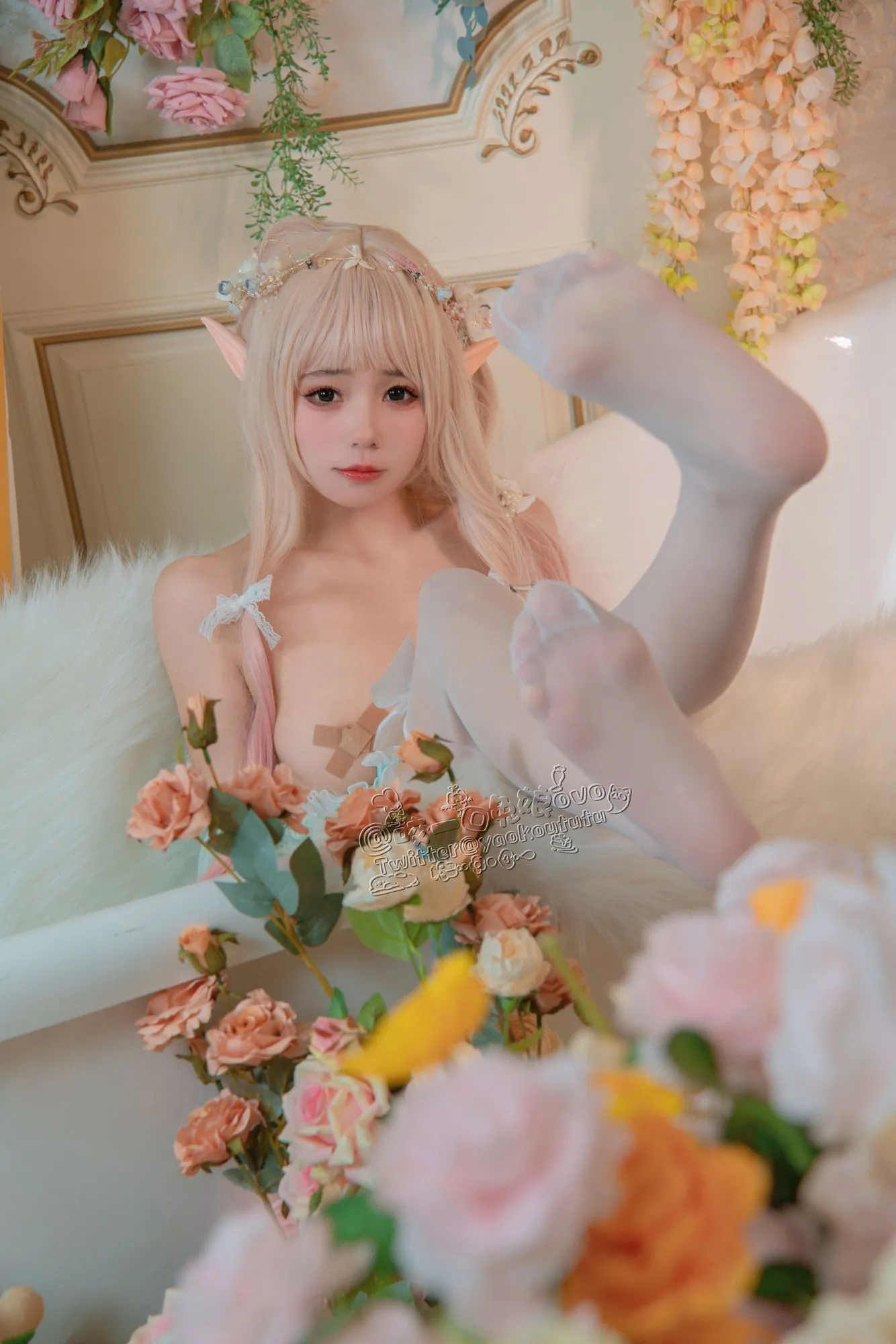 No.027 – 豌豆公主的秘密花房 [40P]-图妖社