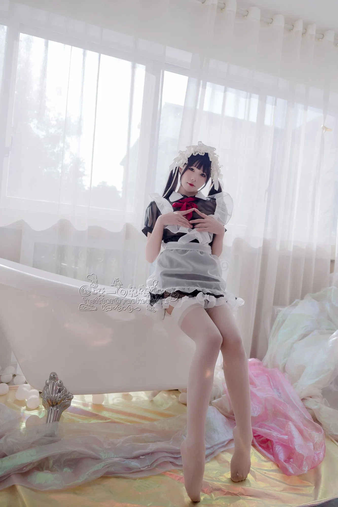 图片[4]-No.028 – 黑白女仆 [55P]-coswz-cos王者
