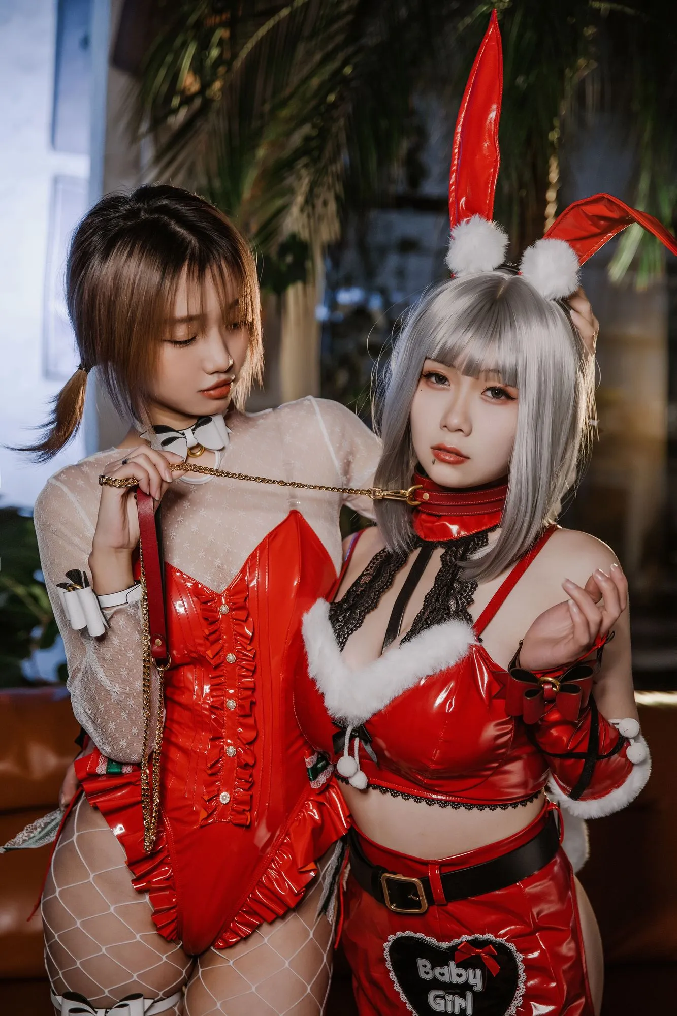 No.038 – 双人圣诞礼物 (&柒柒要乖哦) [64P]-图妖社