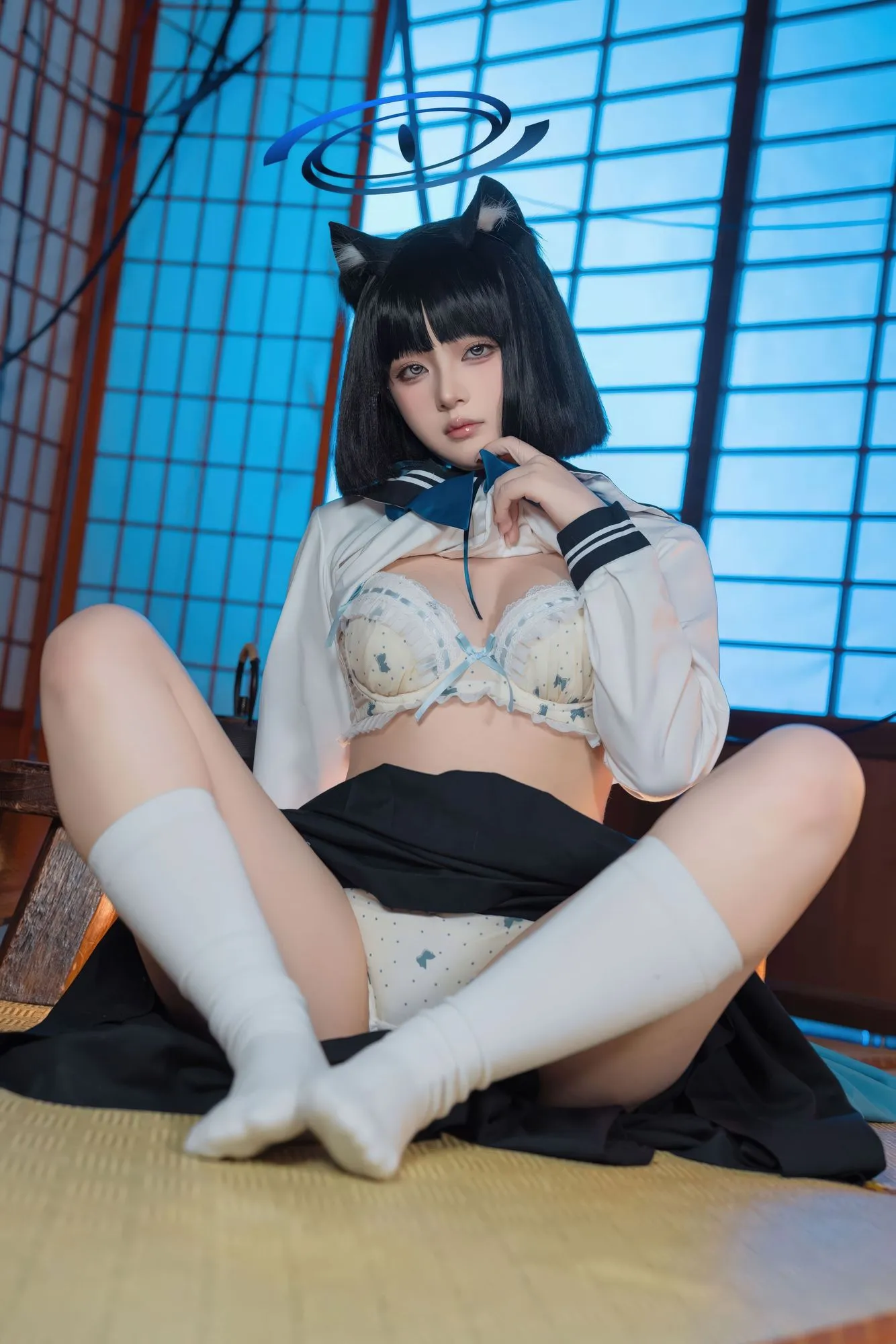 图片[2]-No.054 – 蔚蓝档案 桐生桔梗 [53P]-coswz-cos王者