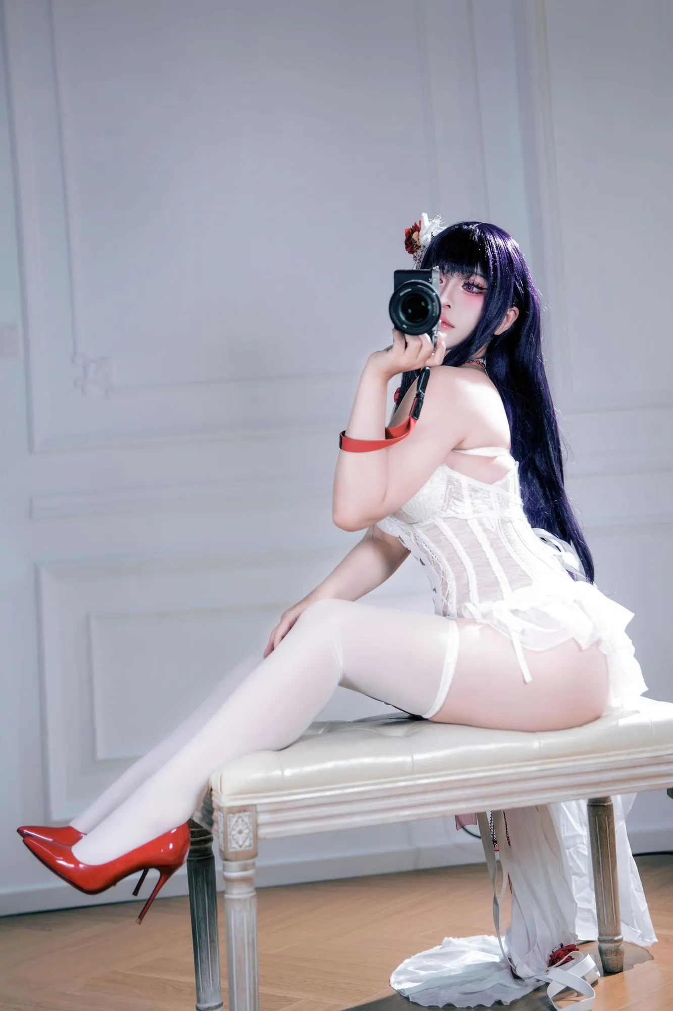 图片[4]-No.079 – Nikke胜利女神 米哈拉 羁绊锁链 [58P]-coswz-cos王者
