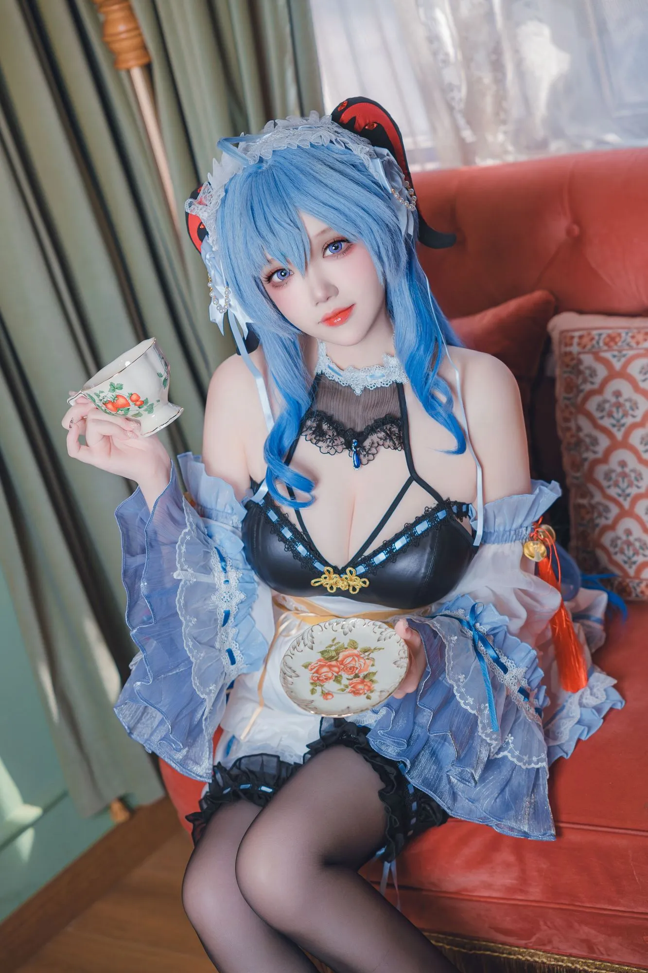 图片[2]-No.090 – 原神 甘雨女仆 [31P 1V]-coswz-cos王者