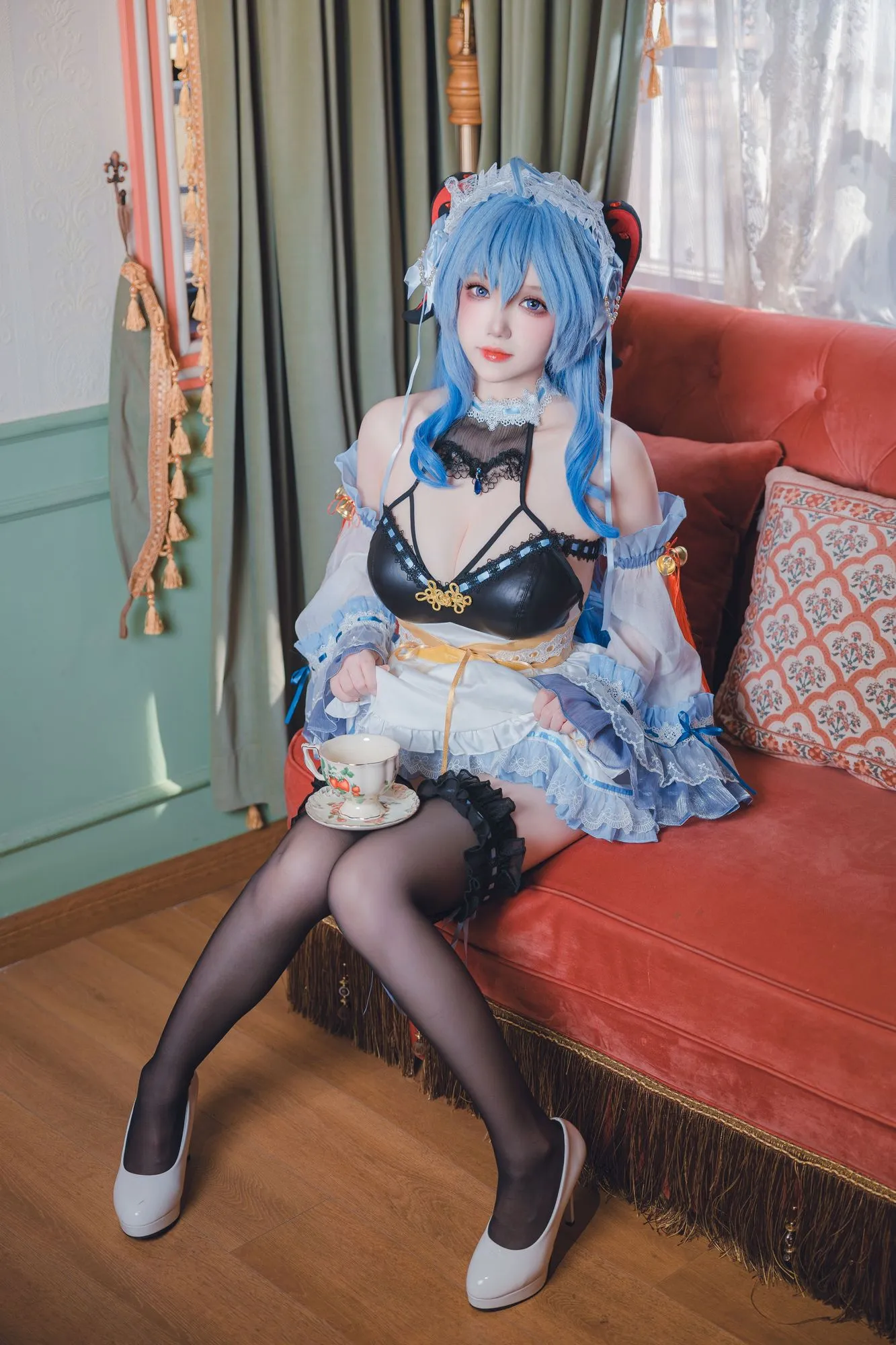 图片[3]-No.090 – 原神 甘雨女仆 [31P 1V]-coswz-cos王者