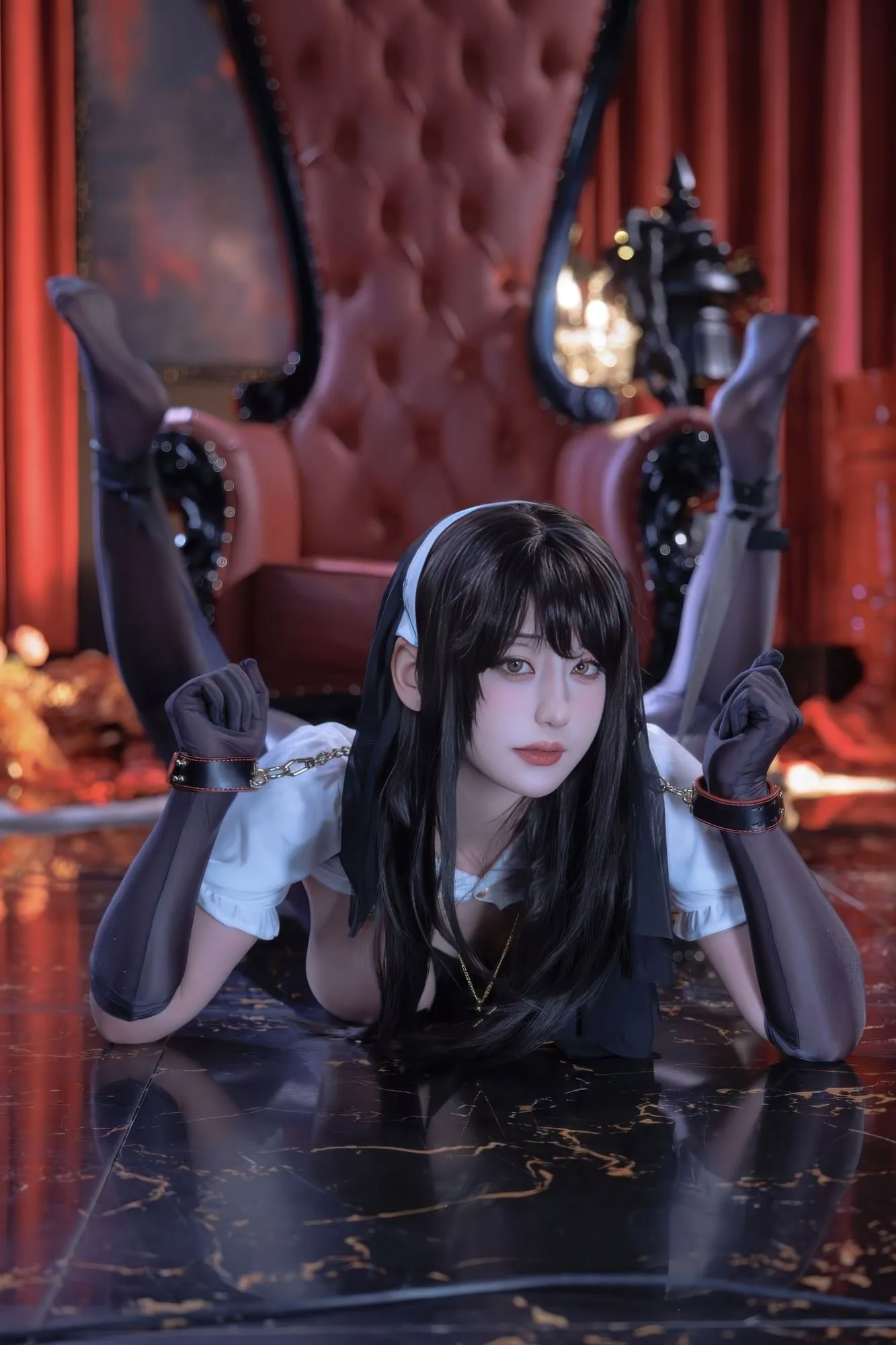 图片[5]-No.061 – 惩戒修女 [44P 1V]-coswz-cos王者