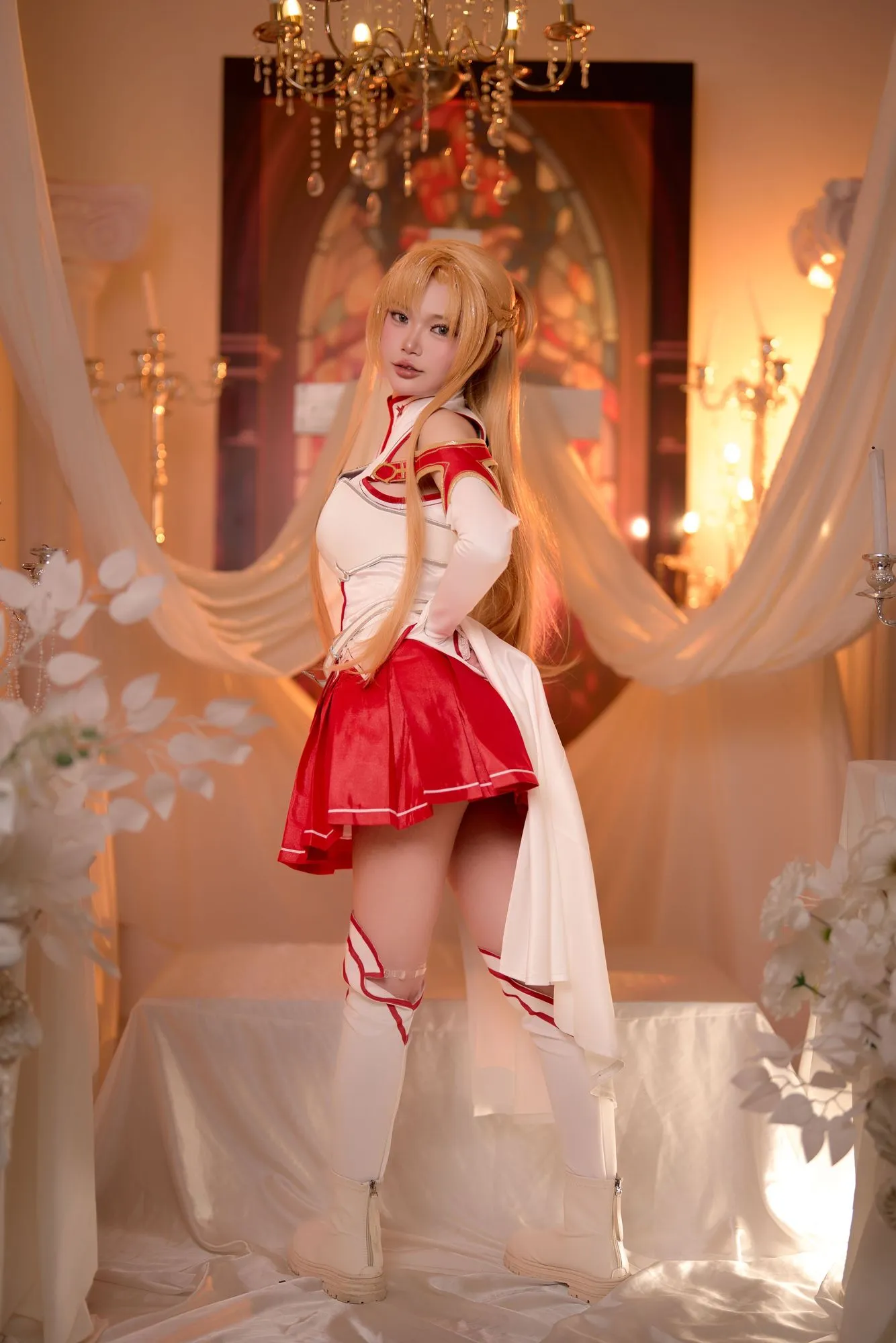 图片[2]-No.128 – Yuuki Asuna [50P 9V]-coswz-cos王者