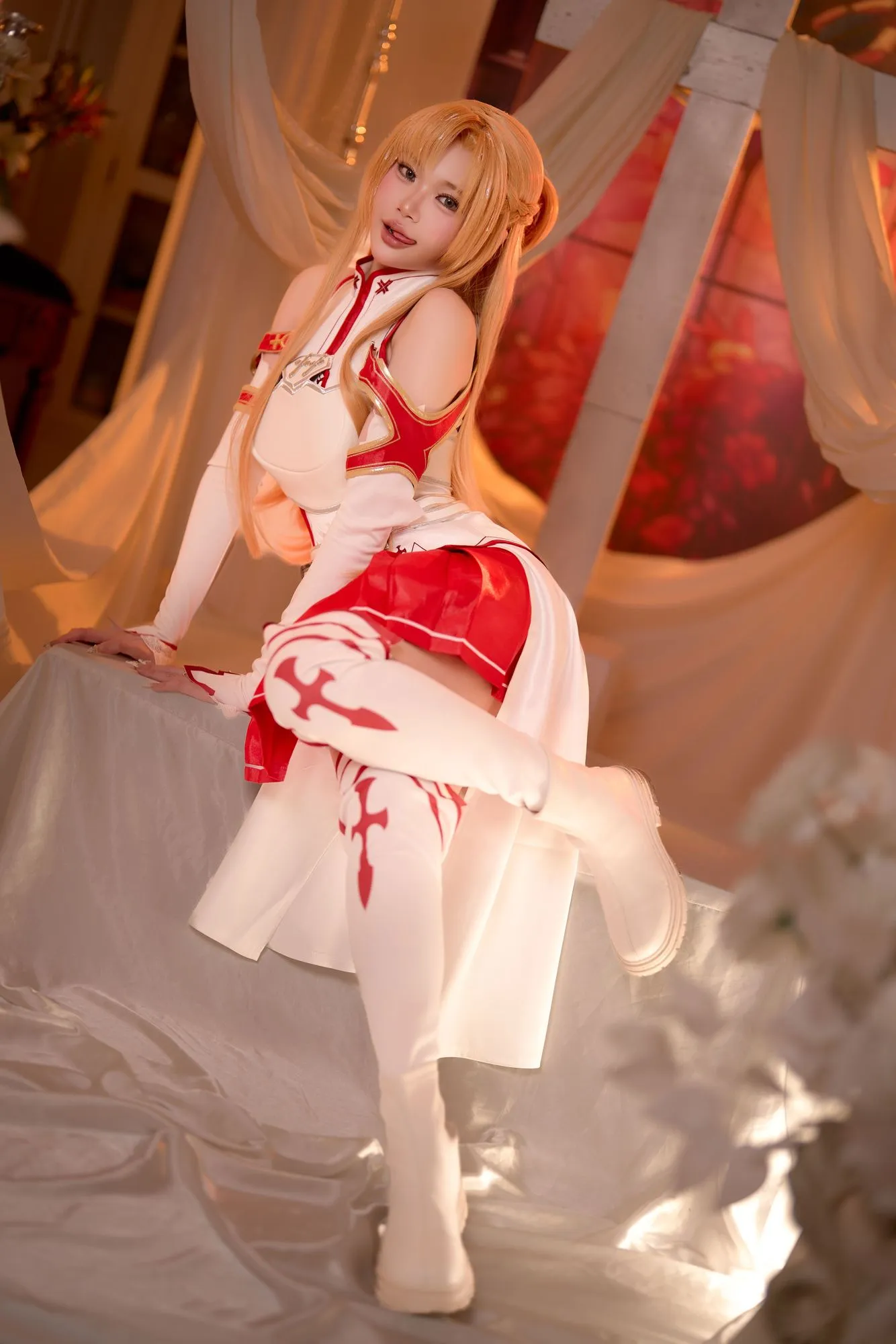图片[3]-No.128 – Yuuki Asuna [50P 9V]-coswz-cos王者
