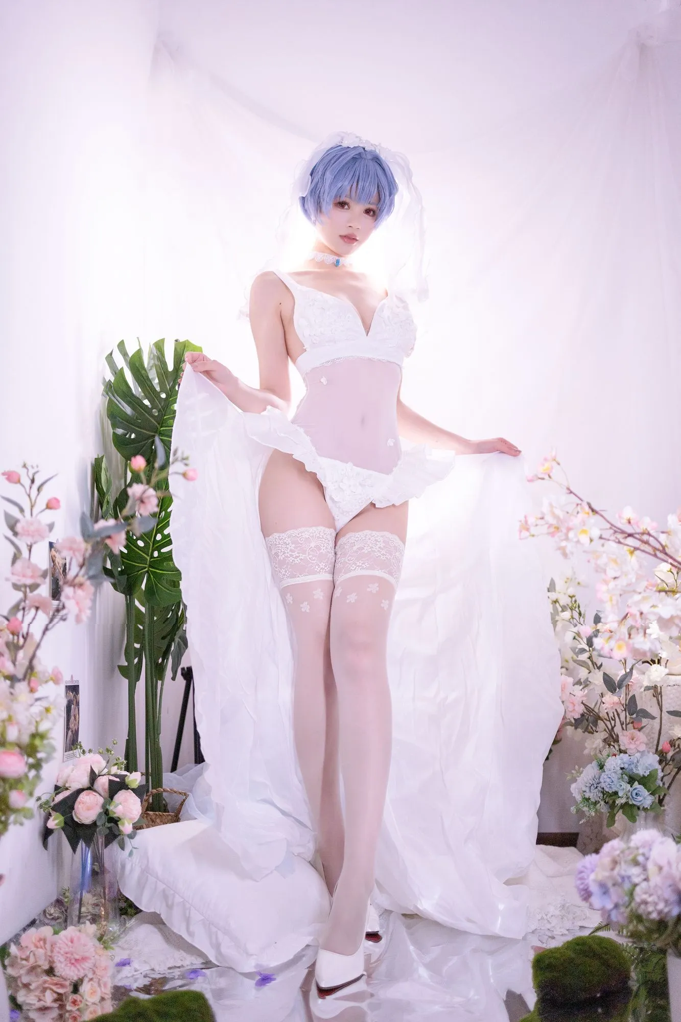 No.016 – EVA 绫波丽 花嫁 [52P]-图妖社