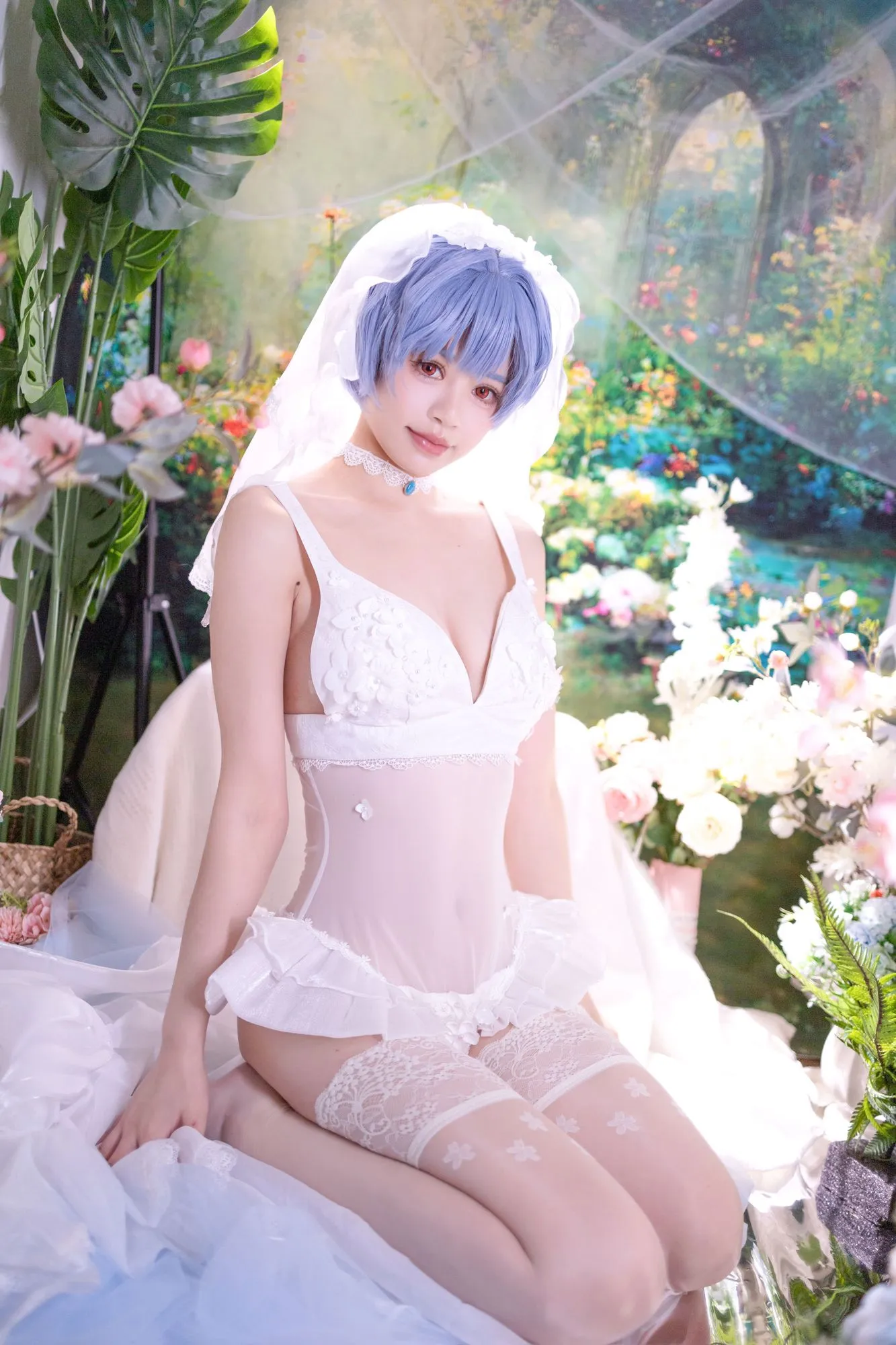 图片[3]-No.016 – EVA 绫波丽 花嫁 [52P]-coswz-cos王者