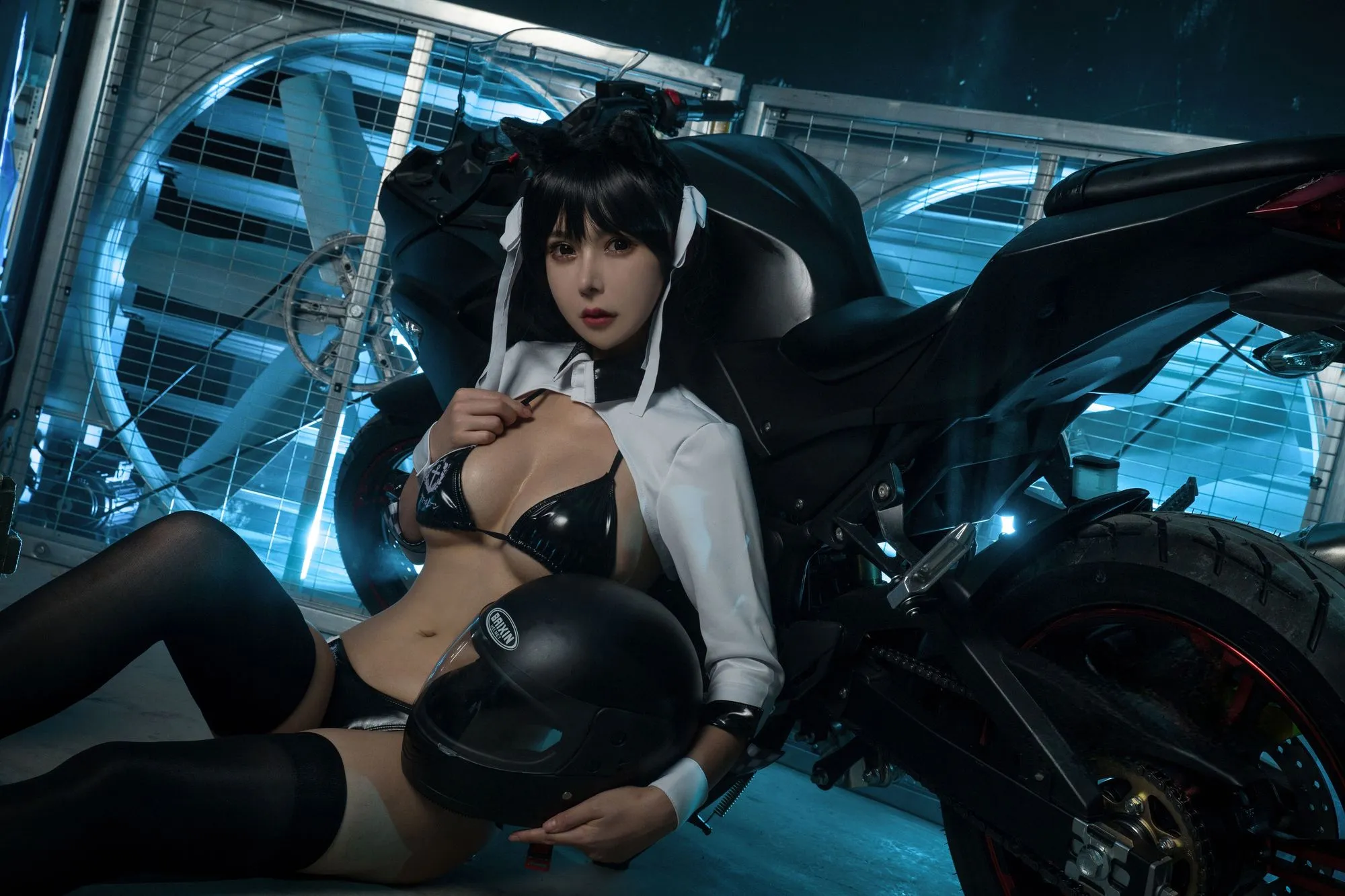 No.046 – 碧蓝航线 爱宕机车 [10P]-图妖社