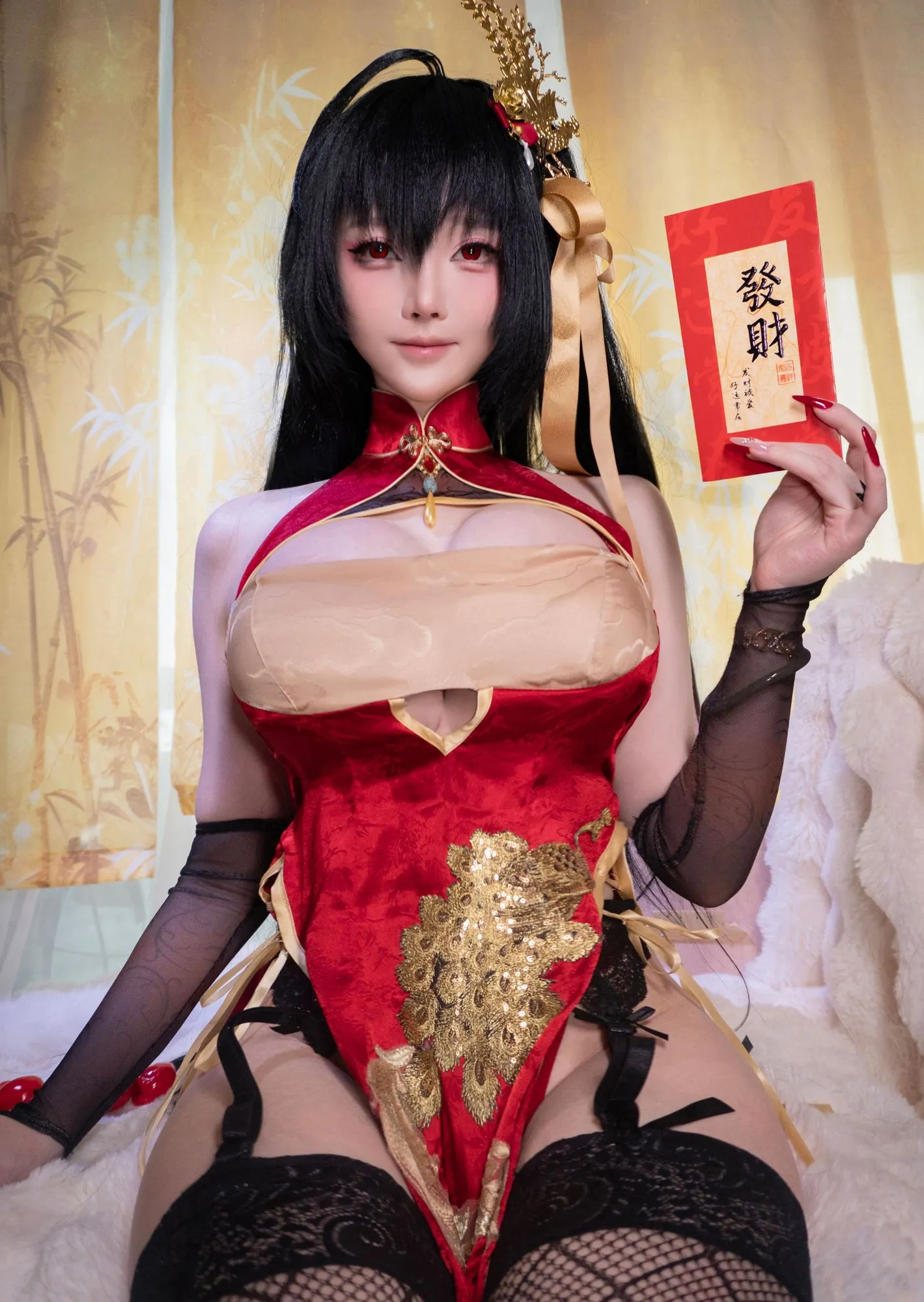No.066 – 碧蓝航线 大凤旗袍 [81P 1V]-图妖社