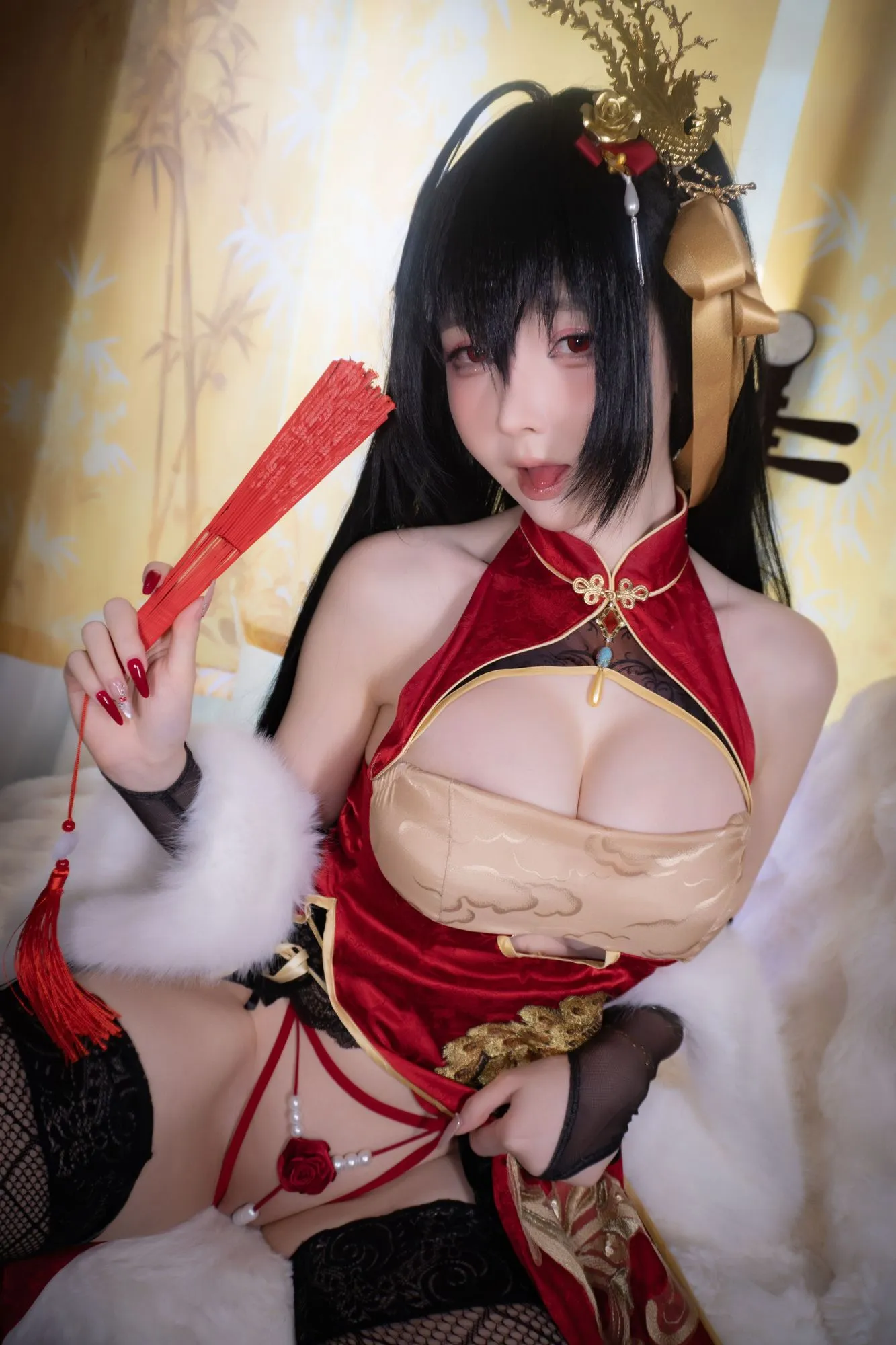 图片[2]-No.066 – 碧蓝航线 大凤旗袍 [81P 1V]-coswz-cos王者
