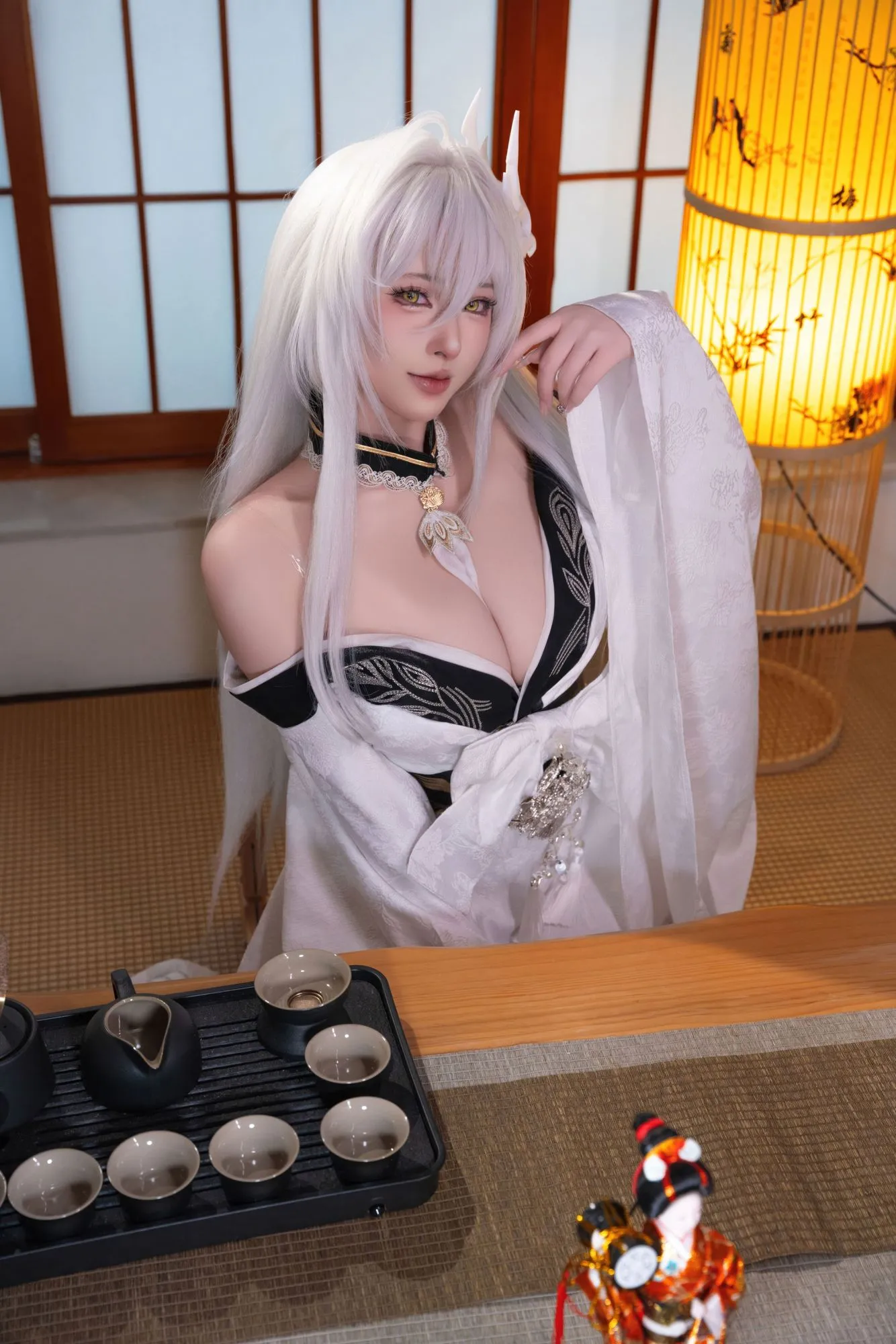 图片[3]-No.092 – 碧蓝航线 白凤和服 [76P 1V]-coswz-cos王者
