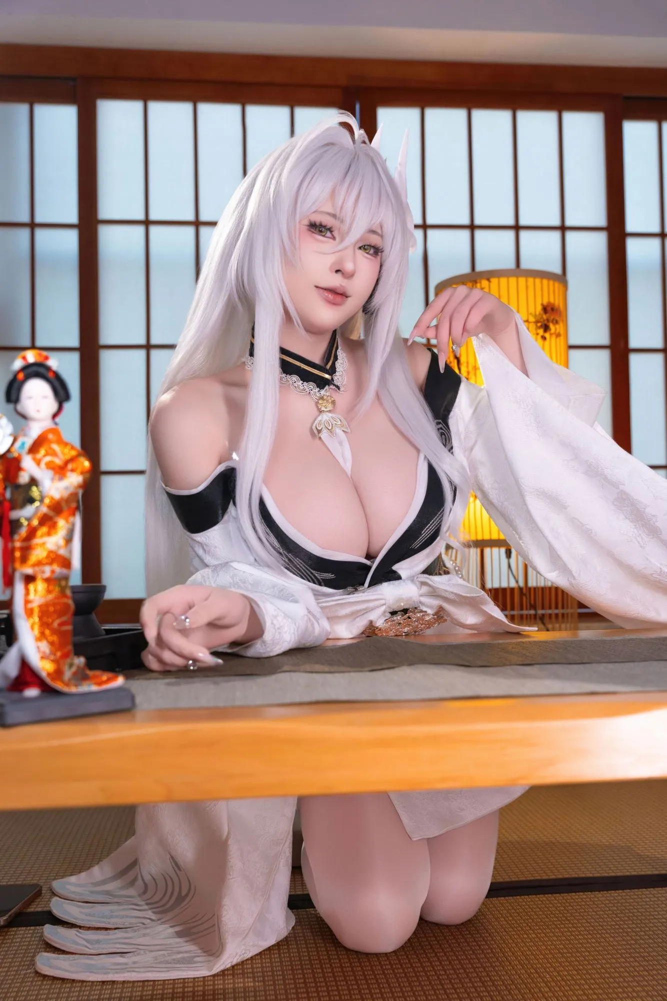 No.092 – 碧蓝航线 白凤和服 [76P 1V]-图妖社