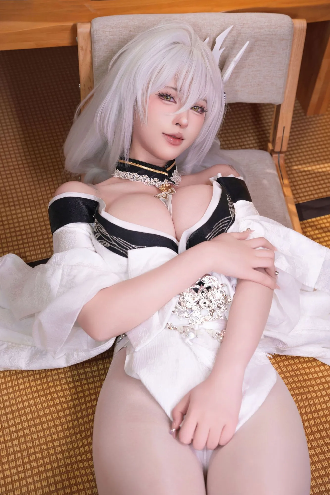 图片[5]-No.092 – 碧蓝航线 白凤和服 [76P 1V]-coswz-cos王者