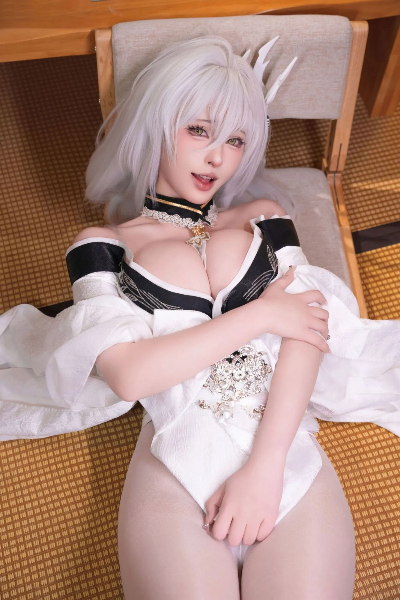 图片[4]-No.092 – 碧蓝航线 白凤和服 [76P 1V]-coswz-cos王者