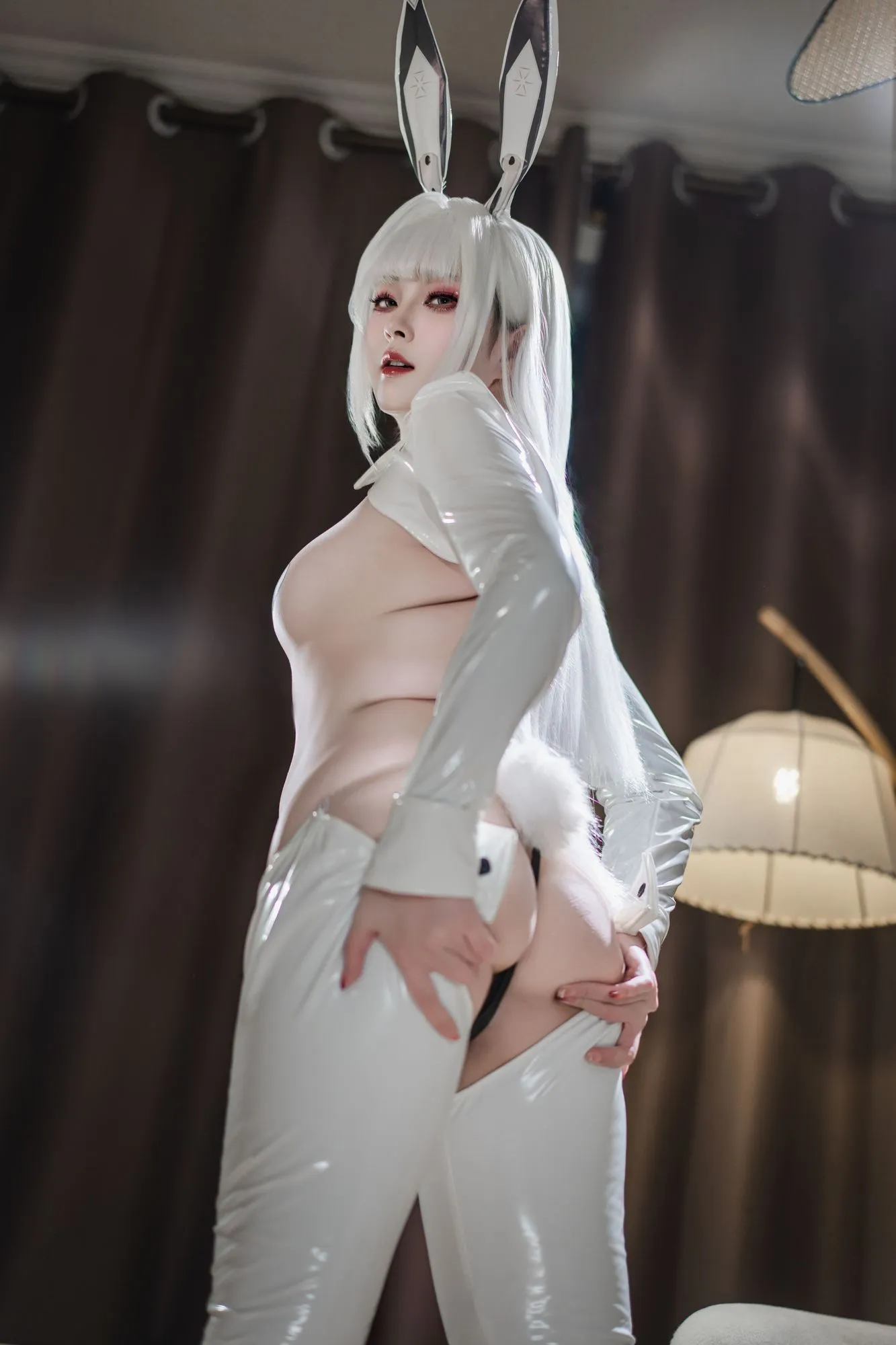 图片[3]-No.096 – Nikke胜利女神 布兰儿 逆兔女郎 [81P]-coswz-cos王者
