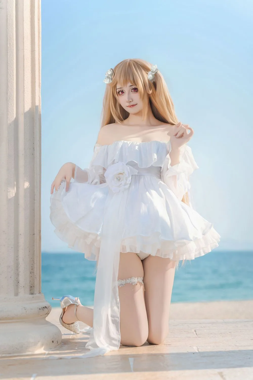 图片[3]-No.004 – 碧蓝航线 安克雷奇·誓约礼服 [22P]-coswz-cos王者