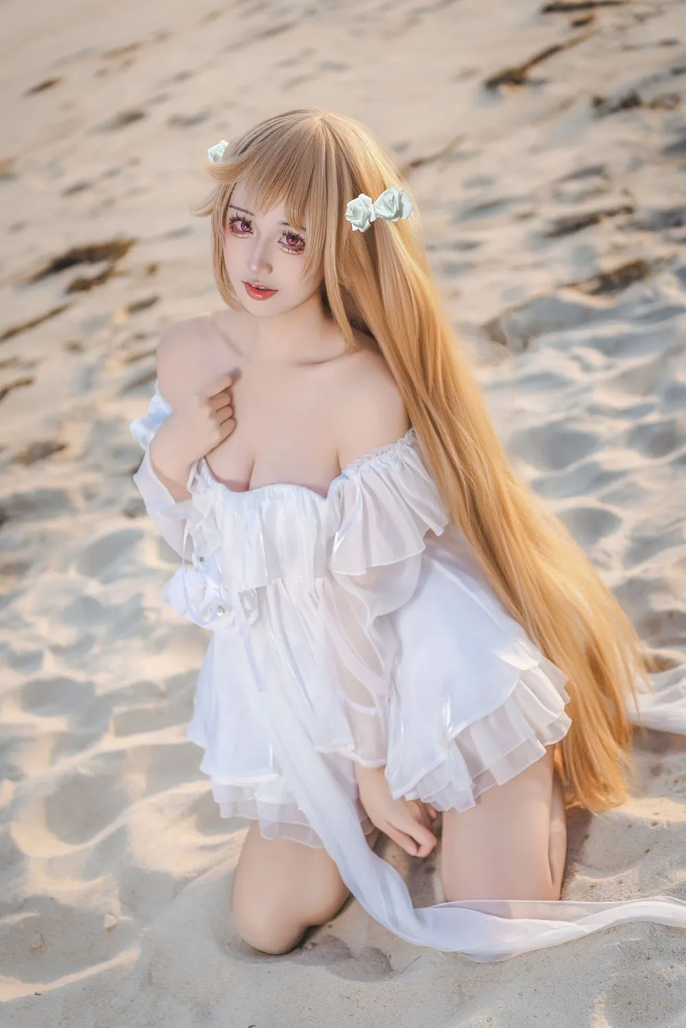 图片[5]-No.004 – 碧蓝航线 安克雷奇·誓约礼服 [22P]-coswz-cos王者