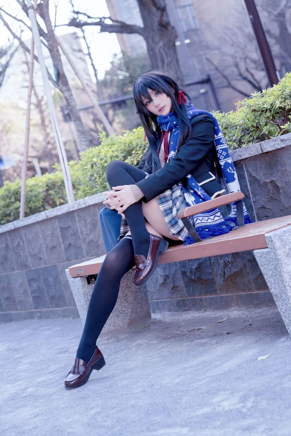图片[2]-No.035 – 雪之下雪乃 JK制服 [23P 3V]-coswz-cos王者
