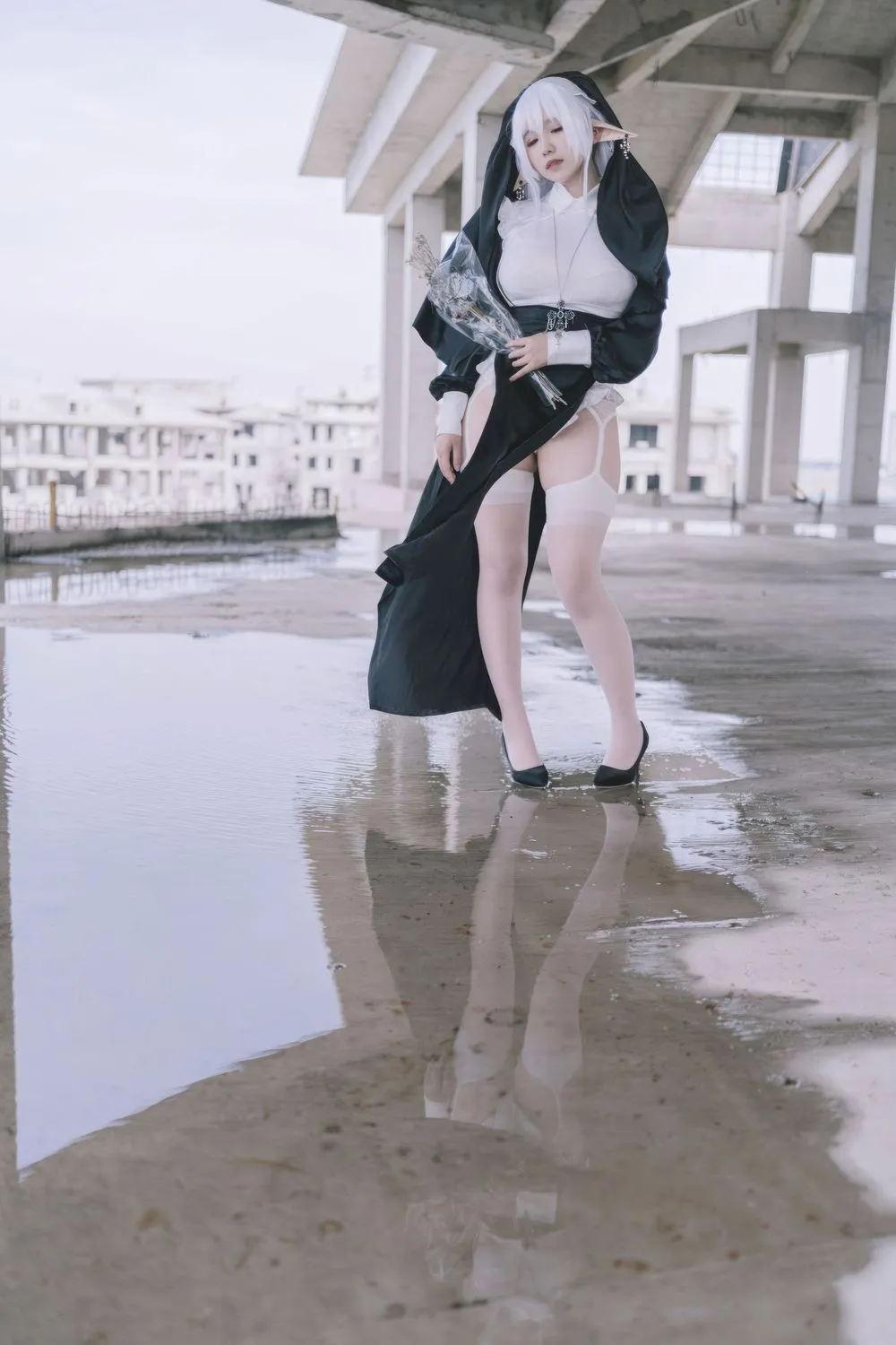 图片[2]-No.071 – 精灵修女 [28P]-coswz-cos王者