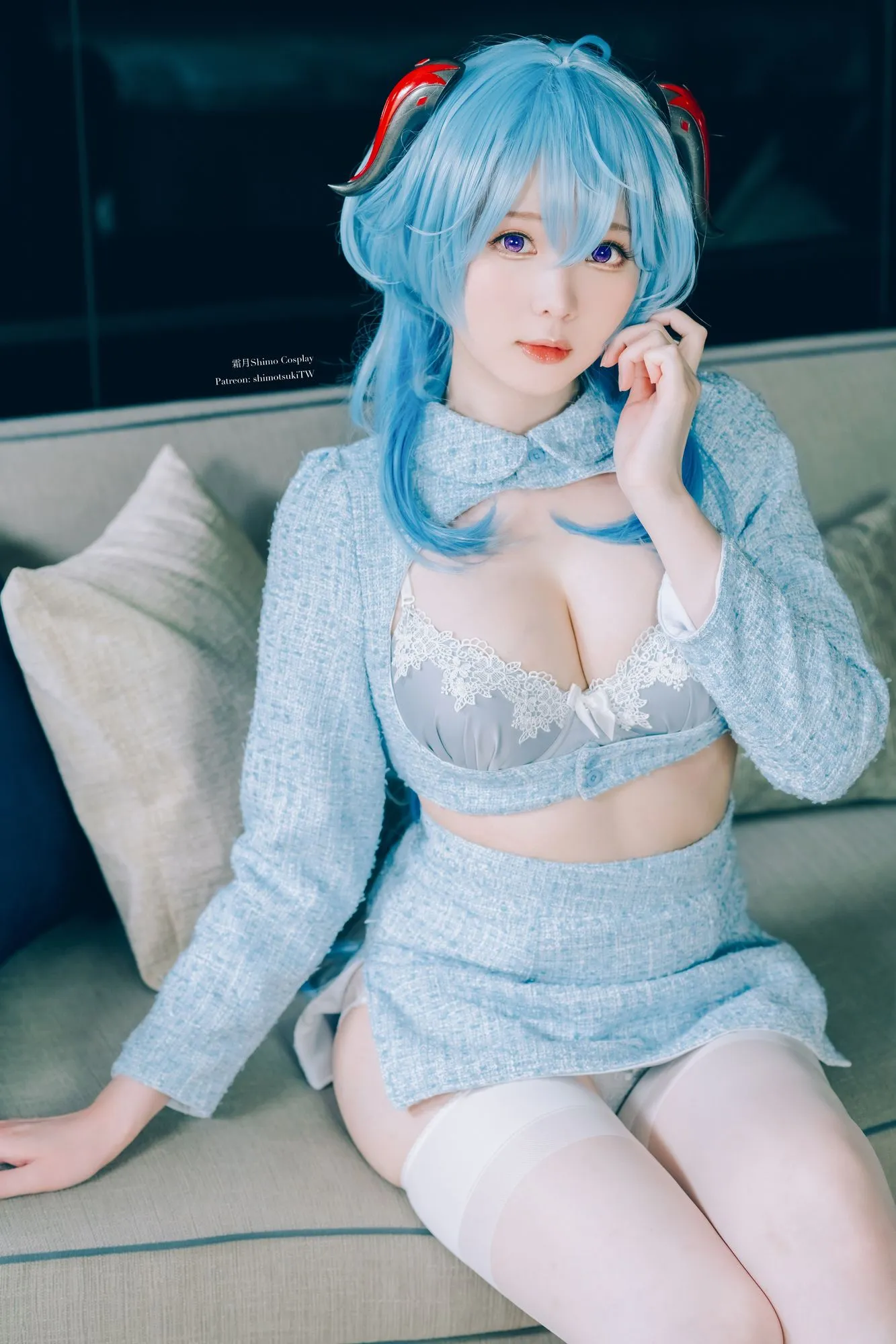 No.130 – Ganyu lingerie [15P]-图妖社