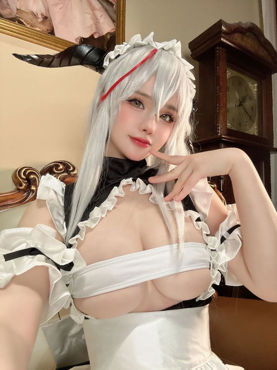 图片[4]-No.033 – 碧蓝航线 埃吉尔女仆 [26P]-coswz-cos王者