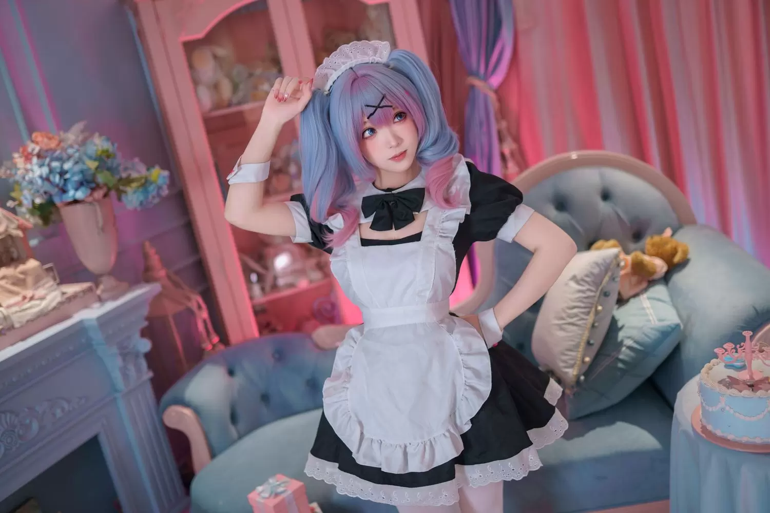 No.083 – 初音未来 兔子洞 女仆 [83P 10V]-图妖社