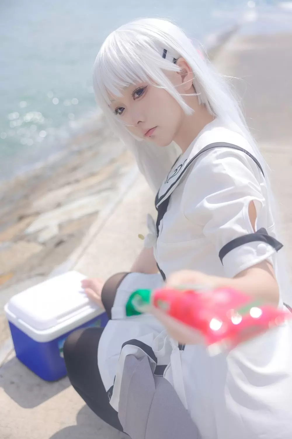 No.165 – Summer Pockets 鸣濑白羽 [15P]-图妖社