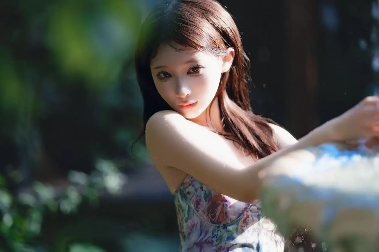 No.403 – 水池碎花裙 [27P]-图妖社