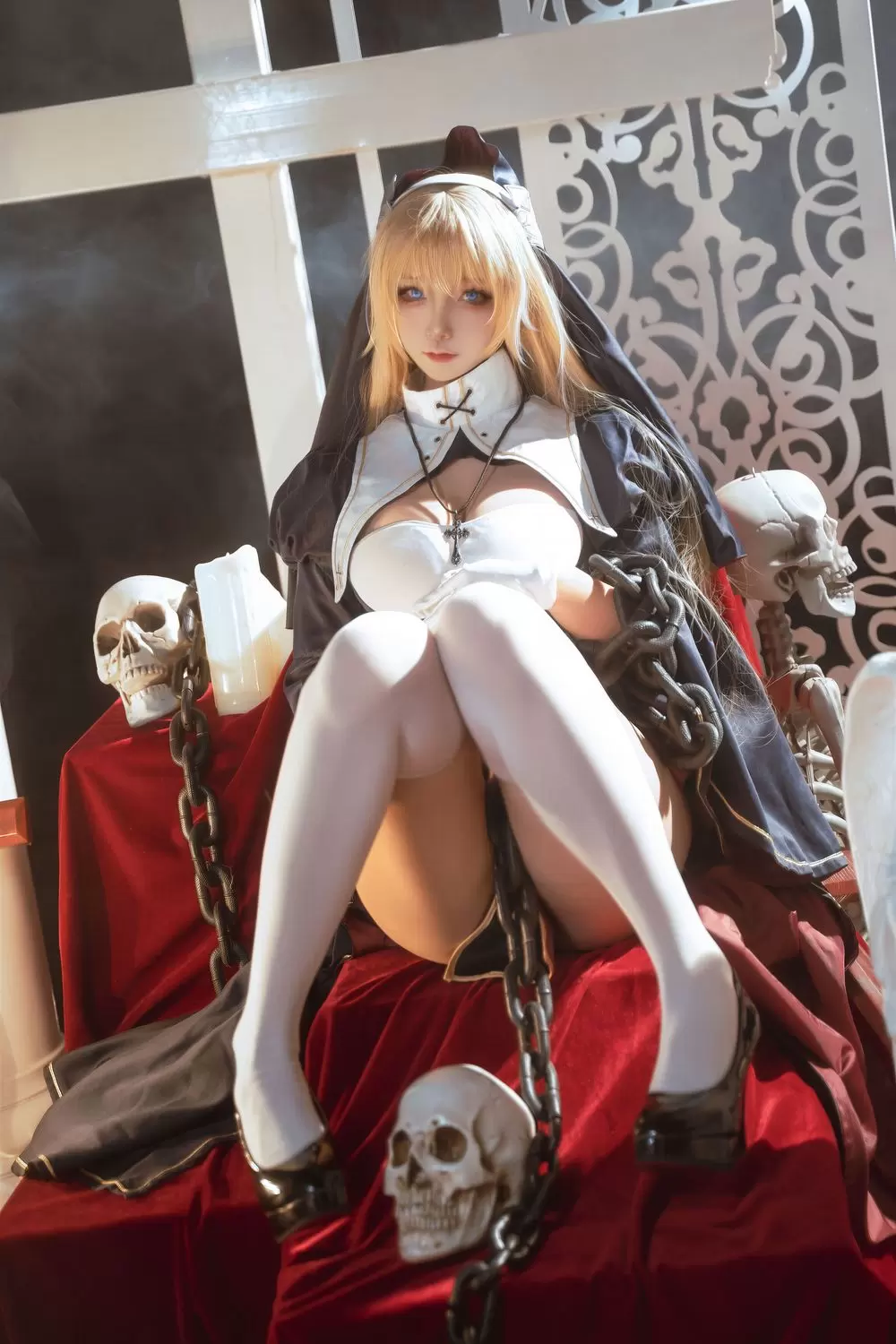 图片[4]-No.054 – 修女 [12P]-coswz-cos王者