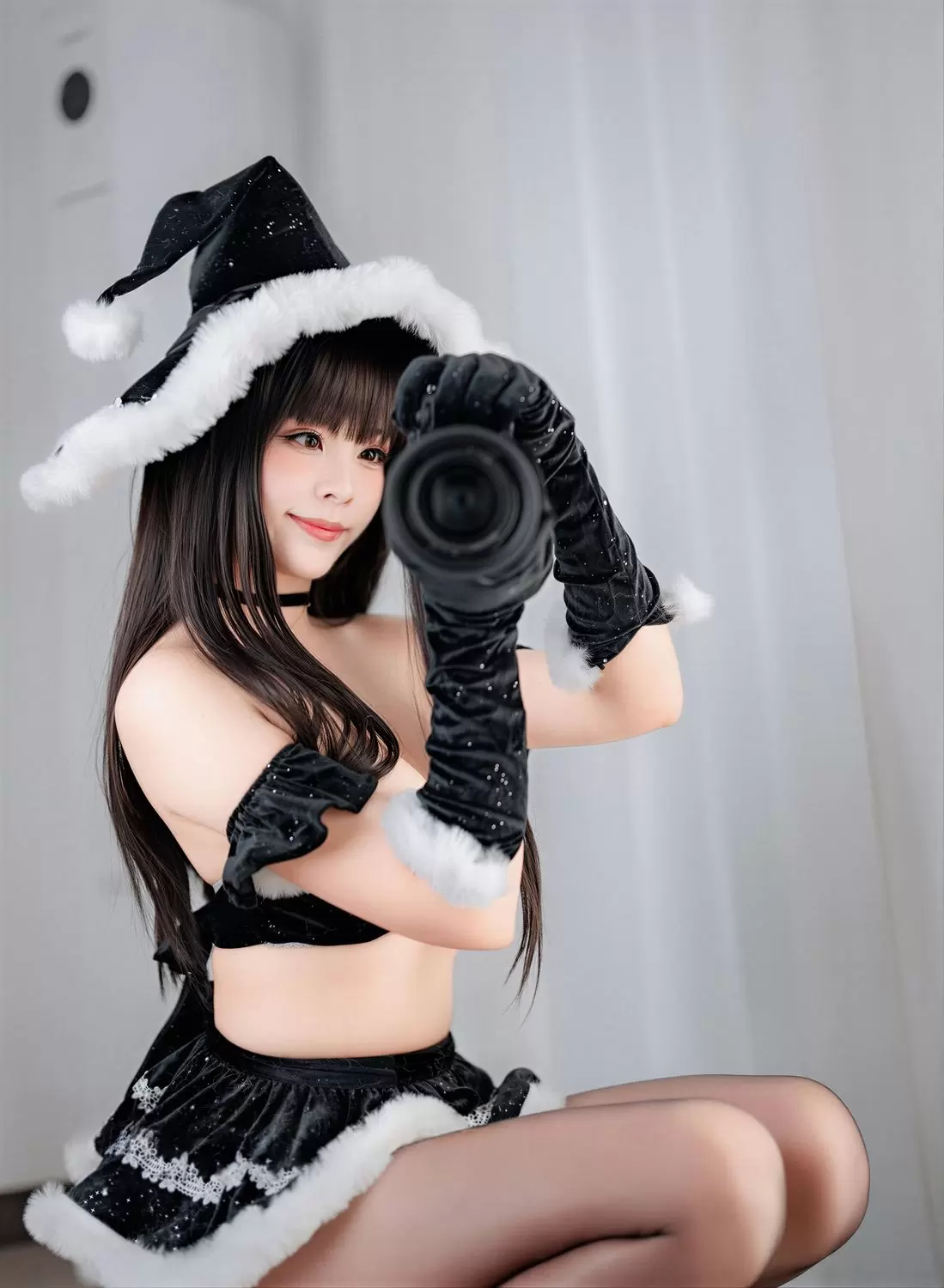 图片[6]-No.094 – 黑魔女圣诞 [41P]-coswz-cos王者