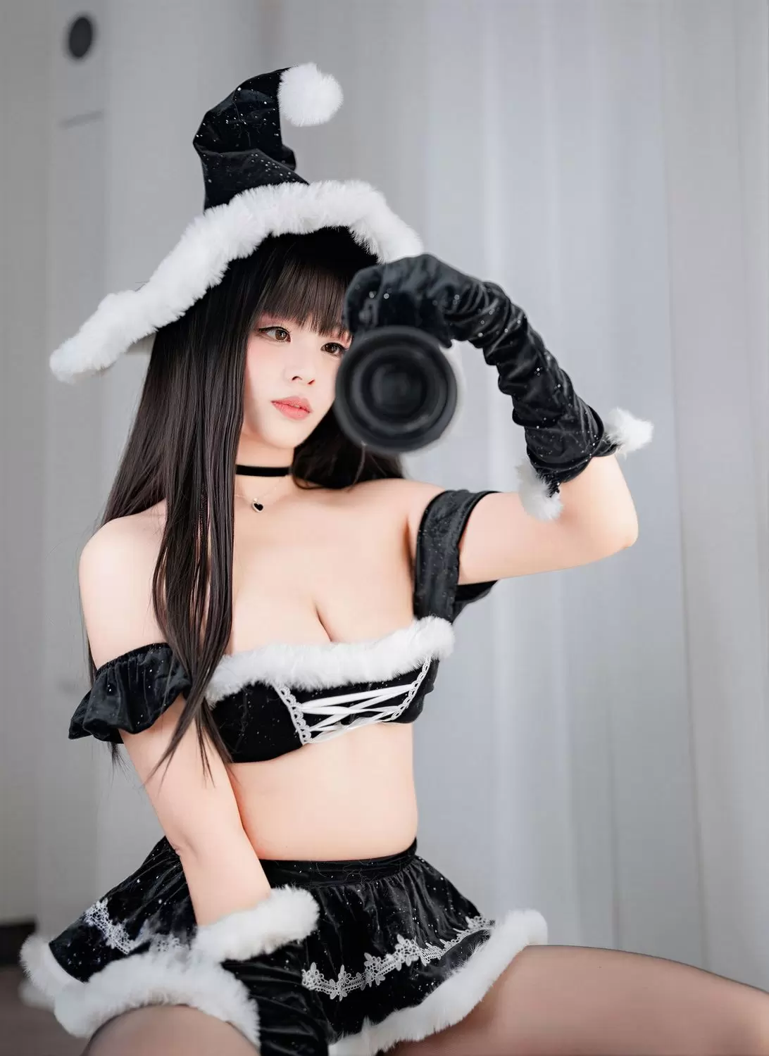 图片[5]-No.094 – 黑魔女圣诞 [41P]-coswz-cos王者
