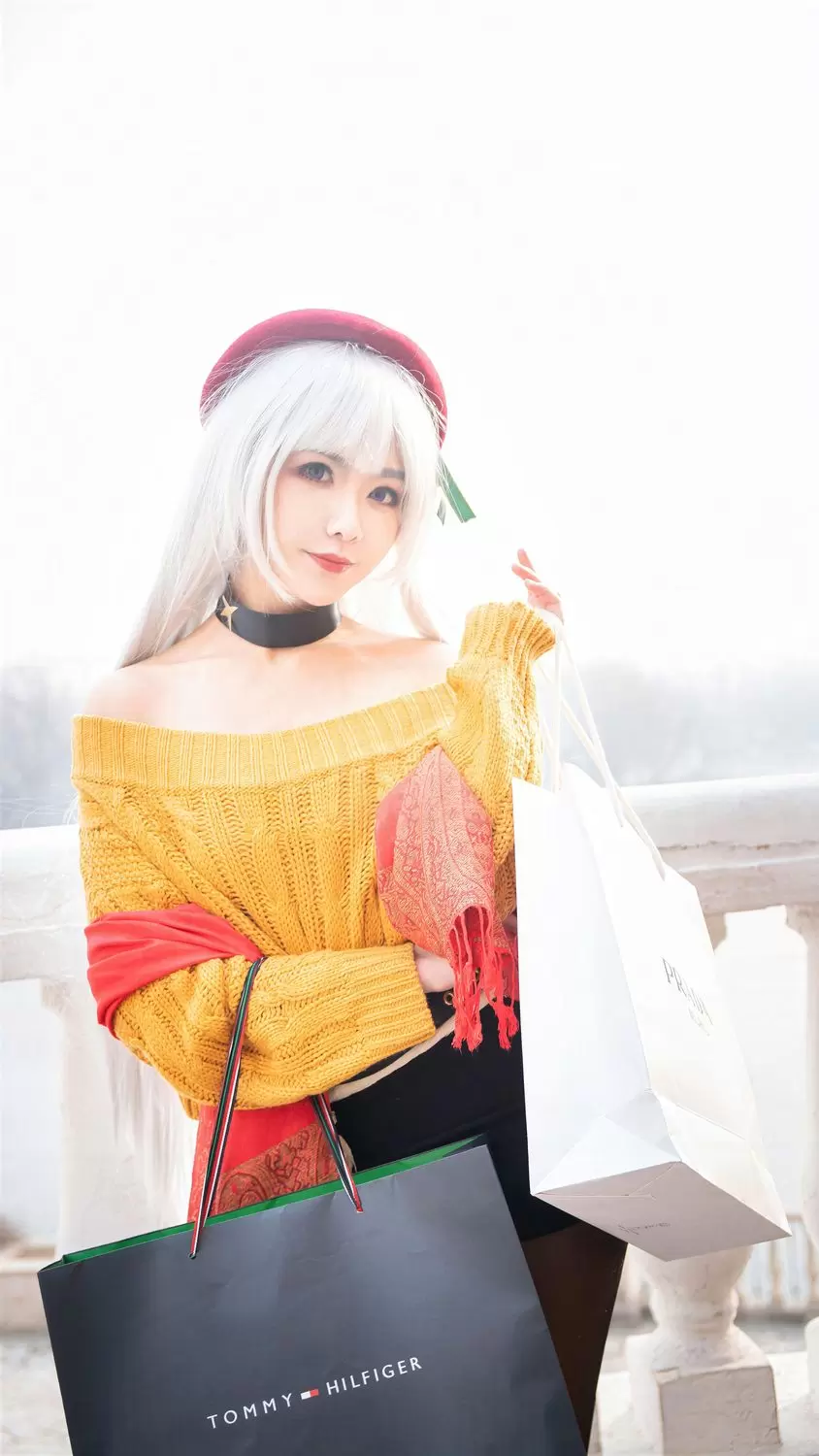 图片[3]-No.033 – 贝尔法斯特 女仆长的购物日 [15P]-coswz-cos王者