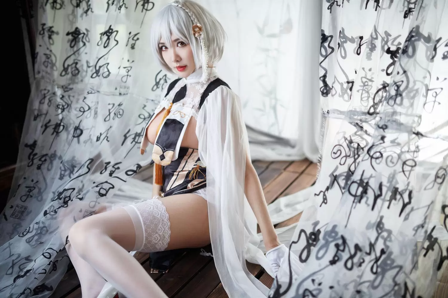 图片[2]-No.041 – 天狼星旗袍 [34P]-coswz-cos王者
