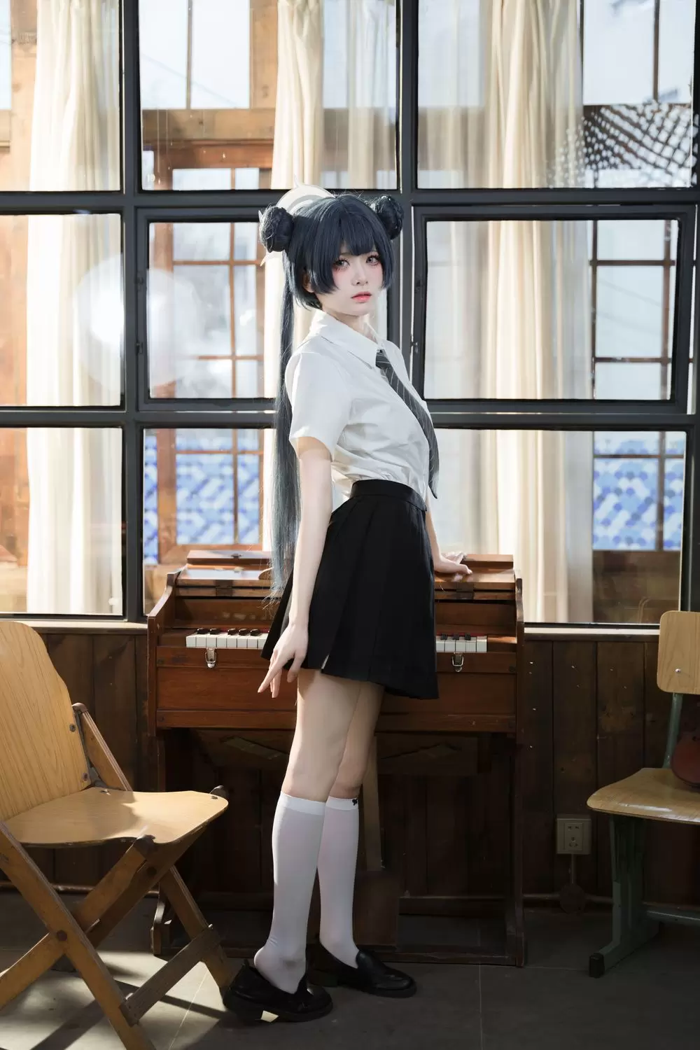 图片[3]-No.052 – 蔚蓝档案 妃咲JK [61P]-coswz-cos王者