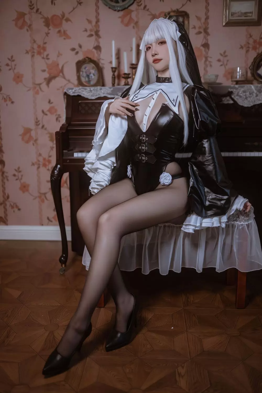 图片[3]-No.218 – 白发修女 [51P]-coswz-cos王者